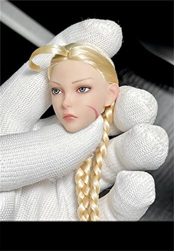 1/6 Scale Female Head Sculpt,Game Version Anime Girl Head Carved Toy For 12Inch Phicen Tbleague Action Figure Body Doll (A) #TOP27