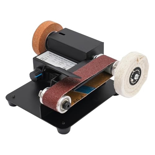 Ponceuse à bande éliminant les défauts de surface avec dix bandes abrasives de rechange - 8