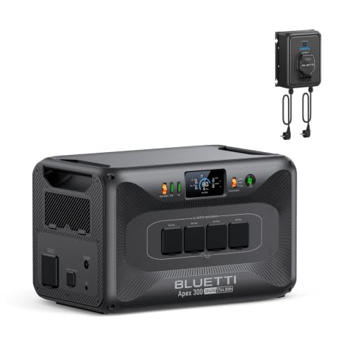 BLUETTI Apex 300 + Hub Balco 800W 2764Wh Générateur Électrique Portable
