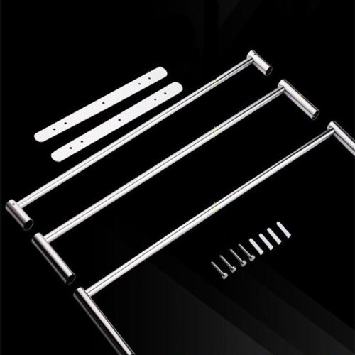 Lightinthebox Stainless Steel Bathroom Shelves 23.6 Inch Three Towel Bar Hotel Bath Towel Rack Modern Polished Finish #TOP4