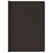 Foecy Tapis de Camping Portable Tapis de Sol auvent de Caravane Tapis de Tente 300x400 cm Marron