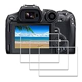 Displayschutz schutzfolie für Canon EOS R7 EOSR7 [3 Stück], iDaPro Schutzglas Tempered Glass Screen Protector 9H Härte Gehärtetes Glas