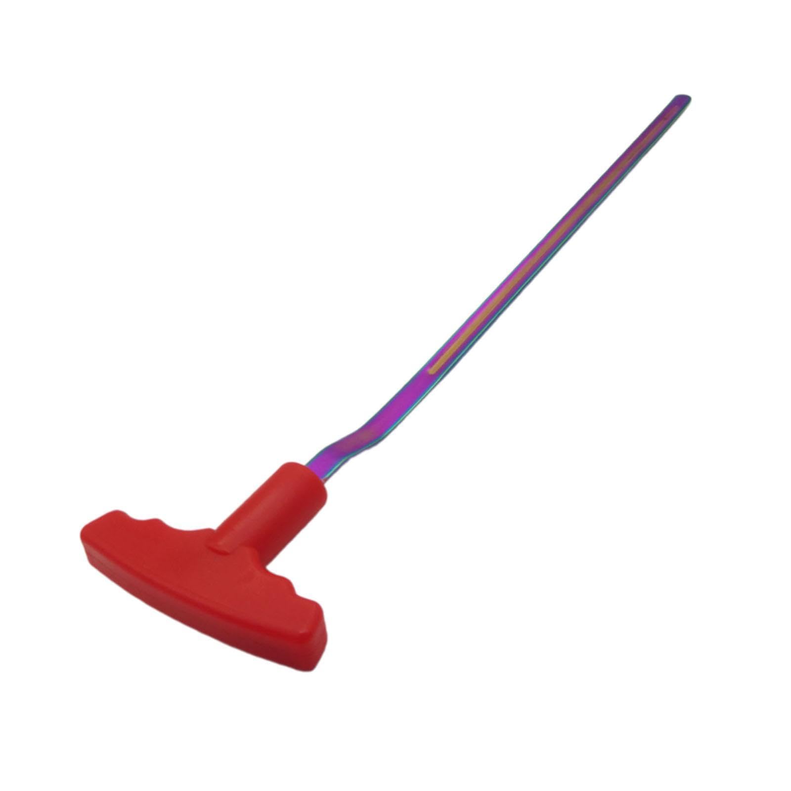 Yiju Golf Grip Removal Tool for Club Maintenance, Red Colorful