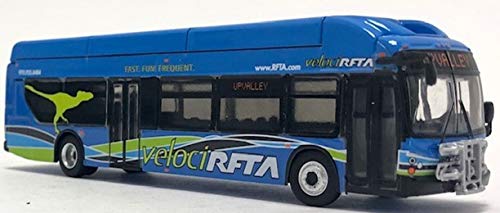 Iconic Replicas New Flyer Excelsior Bus Roaring Fork-Colorodo (RFTA) 1/87 Scale- HO Scale New! Limited Edition