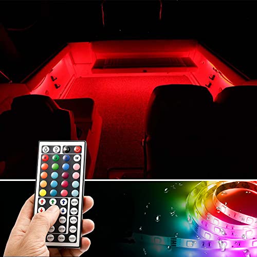 Boat Lights, Waterproof Led Strip Lights, 20 Colors Changing Boat Accessories With Remote, 16.4Ft 12V Flexible Rgb Lights For Boat Sailboat Kayak Fishing Rv Awning Lights #TOP5