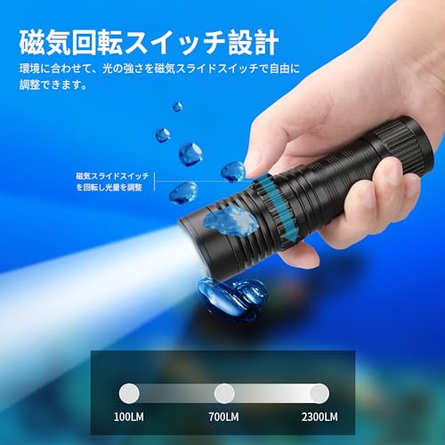 TrustFire DF006 ダイビングライト