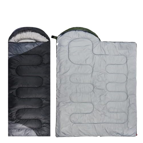 Image of amping Sleeping Bag Adult EnvelopeA‚Mummy Outdoor Lightweight Portable Waterproof Perfect Traveling,Hiking Activities