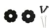 AJ Tack 7 Point Rosebud Rowel Package