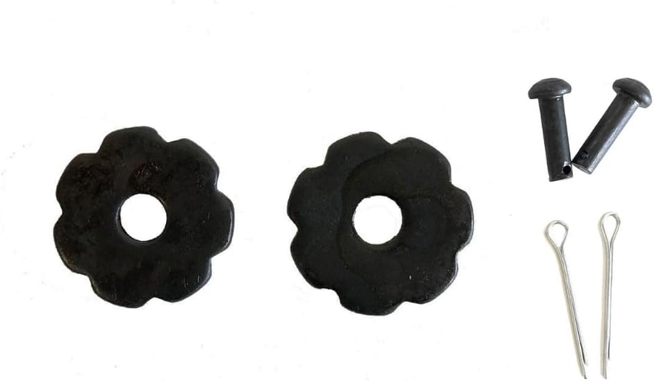 AJ Tack 7 Point Rosebud Rowel Package