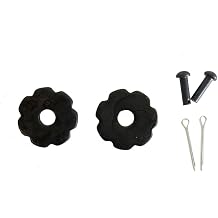 AJ Tack 7 Point Rosebud Rowel Package