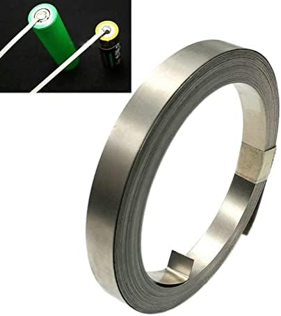 1KG/Roll 0.2MM 18650 Li-Ion Battery Nickel Sheet Plate Nickel Plated Steel Belt Strip Connector Nickel Straps For Battery Packs (0.2X8MM)