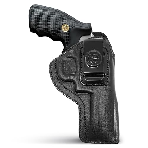 Genuine Leather Iwb Revolver Holster for Colt King Cobra 4" and 5 or 6 Shot Revolvers, 4" Barrel - Leather Concealed Carry Holster - Maxx Carry Holsters by PH - Popular Holsters