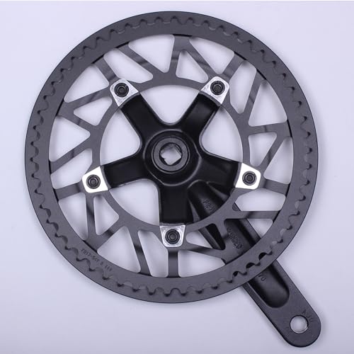 PROWHEEL Universal Bike Chainring,52T/54T/56T/58T/60T BCD 130mm CNC Laser Engraving Bike Chainring with Chain Guard for 6 to 12 Speed MTB,EBike,Road Bike,City Bike,Folding Bike,Cargo by PROWHEEL - Image 7