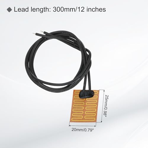 Película calefactora de poliimida de 2.8W para temperatura constante 5V 3