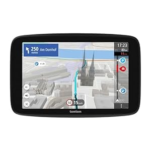TomTom GPS GO Navigator,Pantalla de 7″, info tráfico en Tiempo Real, Prueba de 12 Meses de alertas de radares de tráfico, mapas Europa, actualiz. Wi-Fi, Servicios Premium, Soporte magnético