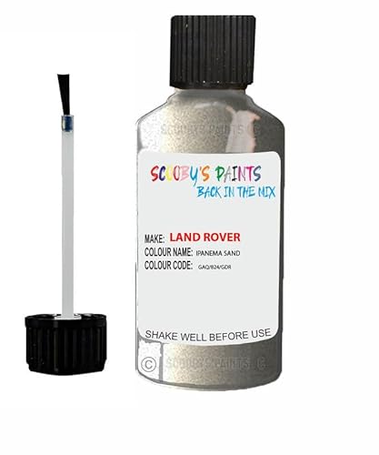 Scoobys Paints Back In The Mix Ipanema Sand Touch Up Paint For Land Rover Gaq Metallic