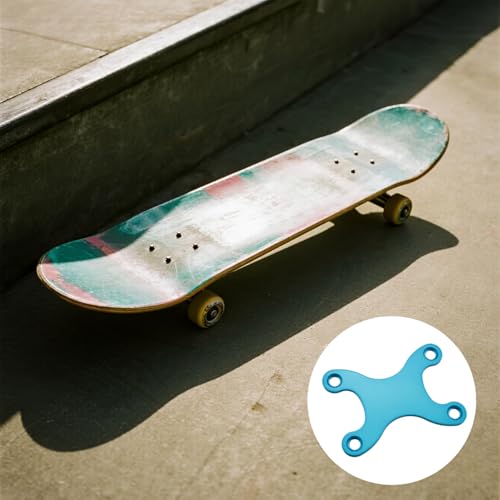 DGHAOP 2PCS Skateboard Gasket Metal Longboard Deck Protector Washer Support Prevent Sink Protective Sinking Hardware - Thumbnail 5