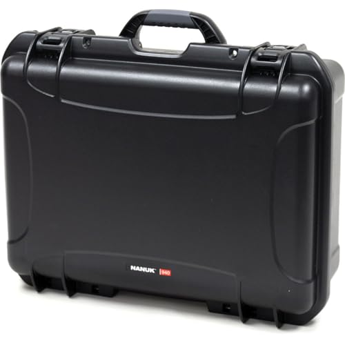 NANUK 940 Waterproof Hard Case with Foam Insert - Black