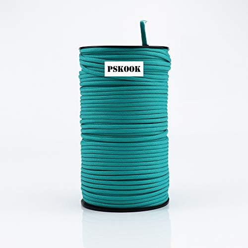 PSKOOK 100m Paracord Lanyard Parachute Cord-7 triple strands Outdoor Camping Tent Rope Weaving
