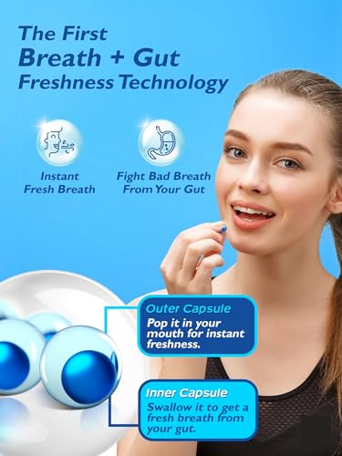 PaperMints CoolCaps - Hortelã fresca instantânea sem açúcar pacote com 4 - 160 cápsulas. Tratamento