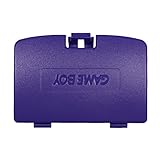 eJiasu GBC Battery Cover, Plastic Repair Back Cover Parts Replacement Battery Door Cover for GBC Gameboy Color System (1PC-Purple)
