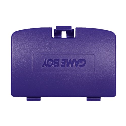 eJiasu GBC Battery Cover, Plastic Repair Back Cover Parts Replacement Battery Door Cover for GBC Gameboy Color System (1PC-Purple) eJiasu GBC Battery Cover, Plastic Repair Back Cover Parts Replacement Battery Door Cover for GBC Gameboy Color System (1PC-Purple)