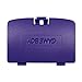 eJiasu GBC Battery Cover, Plastic Repair Back Cover Parts Replacement Battery Door Cover for Nintendo GBC Gameboy Color System (1PC-Purple)