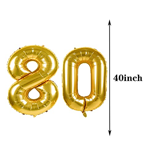 Palloncino per 80° compleanno, decorazioni per 80°...