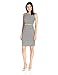 Kasper Women's Slanted Pocket Belted Sheath