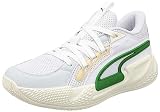 PUMA Zapatillas de Baloncesto Corto Rider Chaos Slash Celtics, Puma Blanco Verde Archival, 41 EU