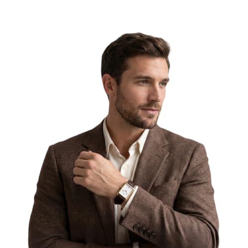 Image of Daniel Wellington Rectangle 28mm White Dial Analog Men Watch - DW0DG1402