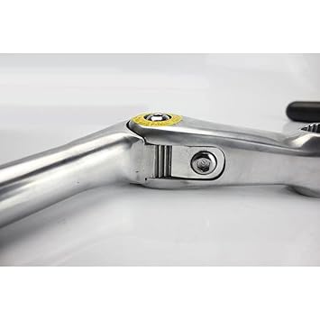 CALANDIS Bicycle Stem MTB Road Bike Handlebar Stem Riser Extension Accessories Black