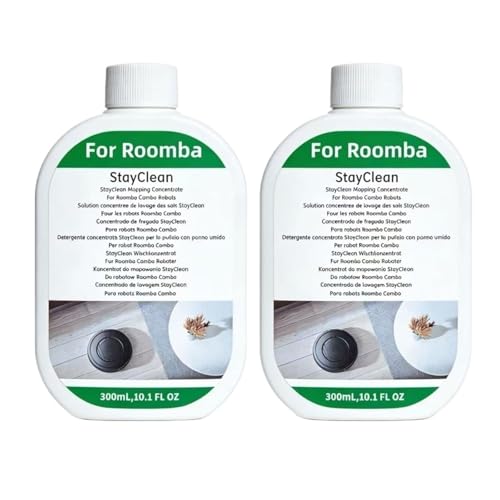 IRobot ���{�b�g�|���@�ƌ݊���������A�����o �v���X 405�A505�A�}�b�N�X 705 �ɓK���A��A���N���[�i�[ �\�����[�V�����A300 ml �Z�k�t�́A�f�B�[�v�N���[�j���O�A�t���b�V���ȍ���(2PCS)