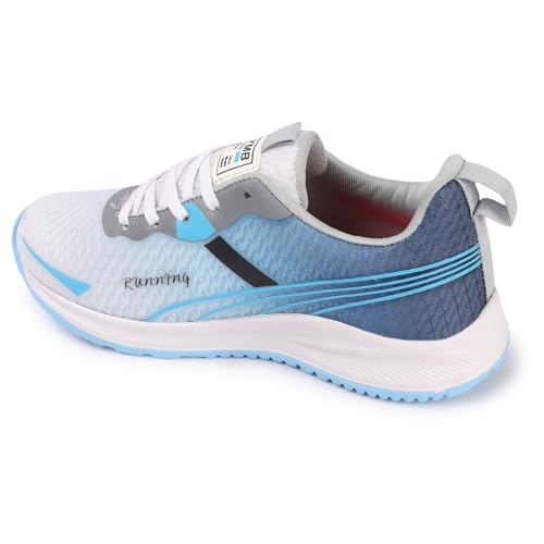 Image of CLYMB Men's Wagan Summer White Sport Running Shoes Perfect for Breatheble Ultra Lite Eva Sole