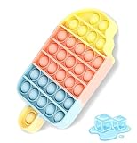 Push Bubble Fidgets Toys, Ice Cream Sensory Toy Gift for Toddler Kids Boys Girls Age 3 4 5-7 9 Classroom Prize Interactive Game Party Favors Autism Special Need Stress Relief
