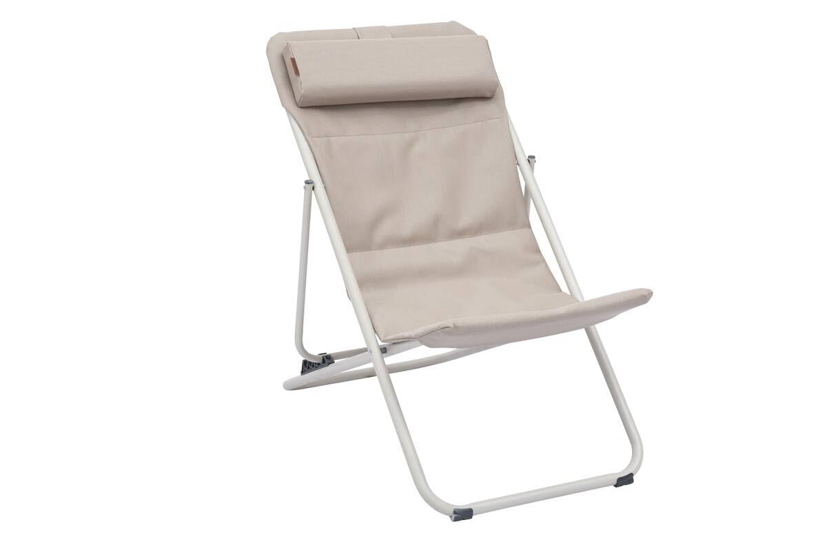 Chilienne de jardin pliable haut de gamme Mirael Hespéride couleur argile
