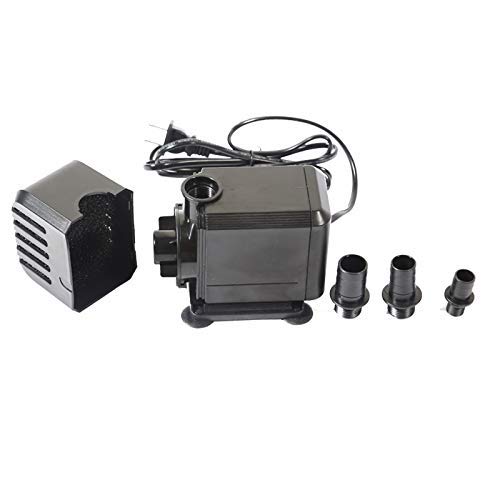 Pidien 水中ポンプ 循環ポンプ 水槽 ポンプ 小型 排水ポンプ ミニポンプ 底部入水式 静音設計 Ipx8防水 水槽水循環 吐出量10l H 最大揚程1 8m 吐出量20l H 最大揚程1 2m 電力40w水族館給水 水耕栽培 池 水族館 彫像 水耕栽培ウォーターポンプ 魚介類の養殖場適用