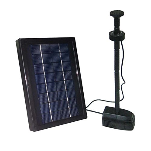 ASC 2.5w Watt Garden Solar Water Pump Kit with Battery