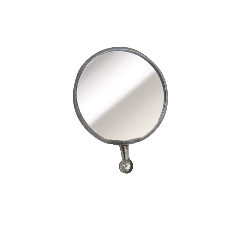 Ullman Devices C-2ML Circular Magnifying Telescoping Inspection Mirror with Extra Long Handle, 2-1/4" Diameter
