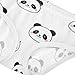 Joisal Cute Cartoon Pandas White Cute Panties Girl Girls Underwear Toddler Cotton Animal Briefs Girls Undies 5t