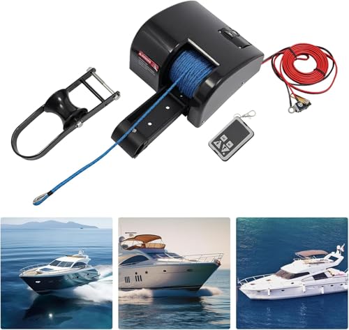 image for NOLANTISI Electric Anchor Winch Kit, 12V Marine Anchor Windlass System