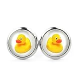 VERPACKUNG: Wie alle SCHMUCKZUCKER Stücke erreichen dich auch diese niedlichen Enten Ohrringe in Edelstahl süß und sicher verpackt - ohne Umwege direkt aus unserer kleinen Werkstatt