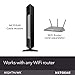NETGEAR Nighthawk Cable Modem with Voice (CM1150V) - Certified for Xfinity by Comcast Internet & Voice Plans Up to 800Mbps | 2 Phone Lines | 4 x 1G Ethernet Ports | DOCSIS 3.1
