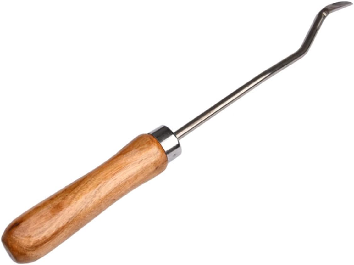 Yardwe 1pcs Beehive Cleaning Hook Made of Material Safe Practical Beekeeping Tool Bee Tool for Beekeeper Supplies Beehive Cleaning Hook