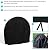 Sunnydaze Firewood Log Hoop Cover - Heavy-Duty Outdoor Weather-Resistant Polyester with PVC Backing - 48-Inch - Black