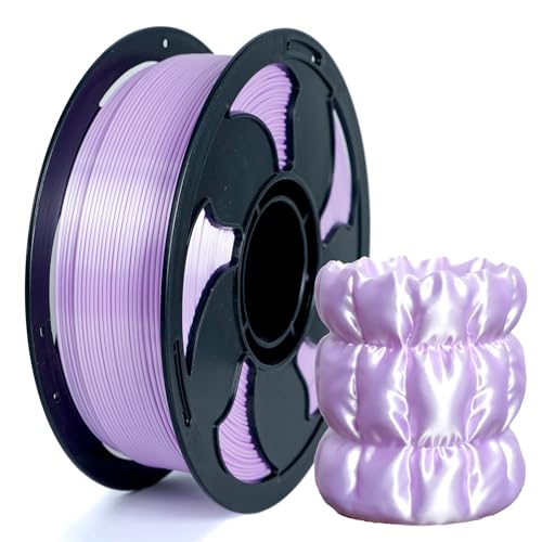 Image of Silk Purple PLA 1.75mm 1kg Shiny Smooth Gloss 3D Filament Spool FDM AMS