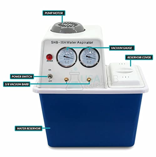 Usa Lab 110V 60L / Min Circulating Water Aspirator Vacuum Pump - Usalab #TOP2