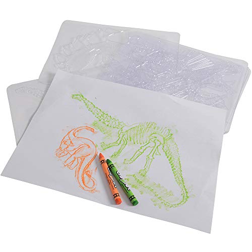 Dinosaur Rubbing Plates For Kids #TOP1