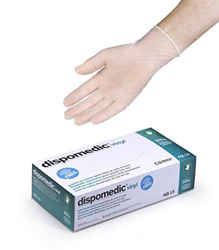 Dispomedic Vinyl Guante sin Polvo, XS