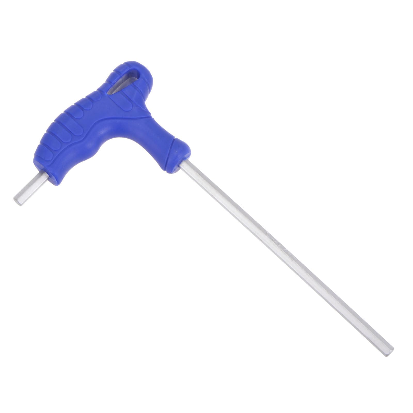 CoCud T-Handle Hex Key, 4mm Hex, CR-V Steel Metric T-Key Wrench Blue